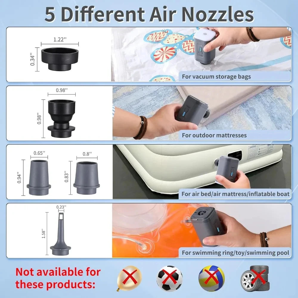 Vacuum Compression Bags for Travel essentials, Space Saver Bags for Luggage Suitcase, Waterproof Packing Organizer for Clothes