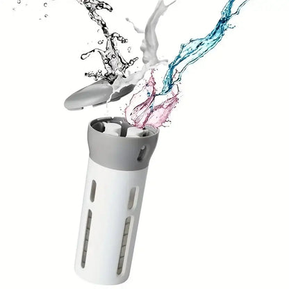 4 In 1 Portable Travel Liquid Dispenser Bottle Refillable Leakproof Travel Container For Perfume Shampoo Conditioner Lotion