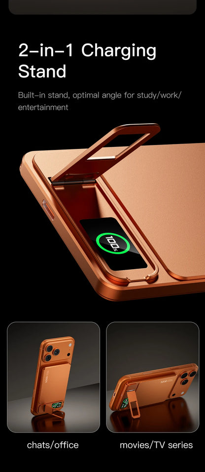 ROMOSS 500000mAh Magnetic Power Bank PD15W Wireless Fast Charging External Battery for Magsafe Powerbank for iPhone 17/16/15/14