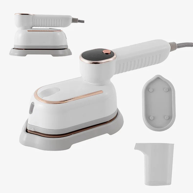 110V/220V Handheld Steam Iron Foldable Garment Steamer 1200W Power Portable 4 Speed Steamer Touch Screen Rotary Electric Iron