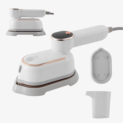 110V/220V Handheld Steam Iron Foldable Garment Steamer 1200W Power Portable 4 Speed Steamer Touch Screen Rotary Electric Iron
